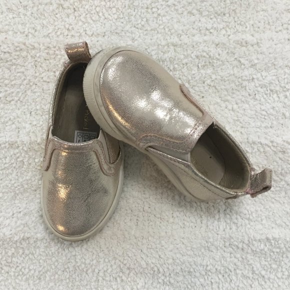 Freshly Picked platinum slip on sneaker - Picture 1 of 3